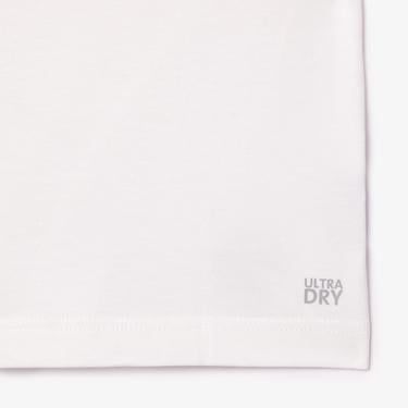  Roland Garros Unisex Regular Fit Bisiklet Yaka Baskılı Beyaz T-Shirt