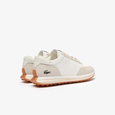  Lacoste L-Spin Kadın Bej Sneaker