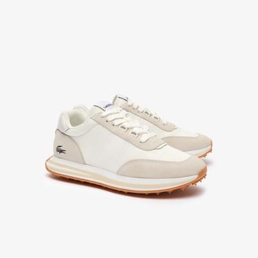  Lacoste L-Spin Kadın Bej Sneaker