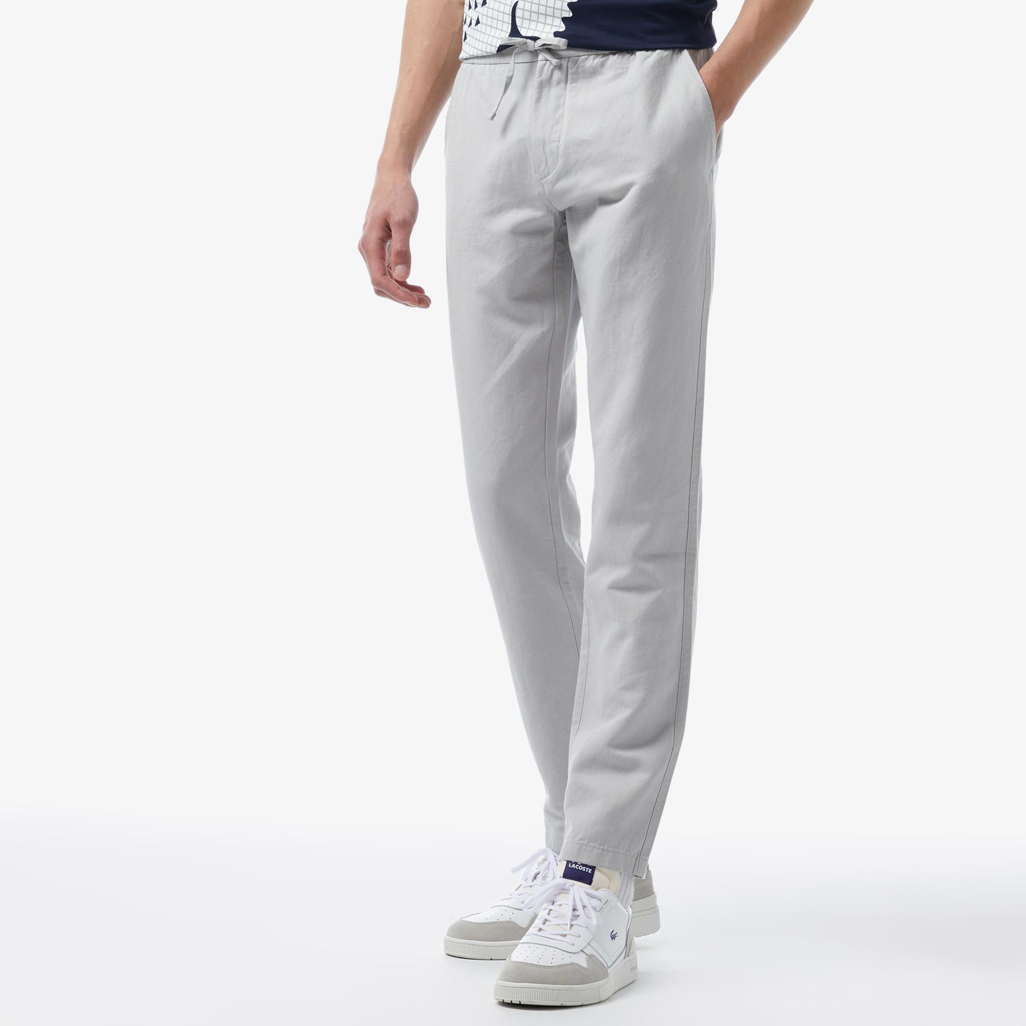 Lacoste Erkek Tapered Fit Gri Pantolon