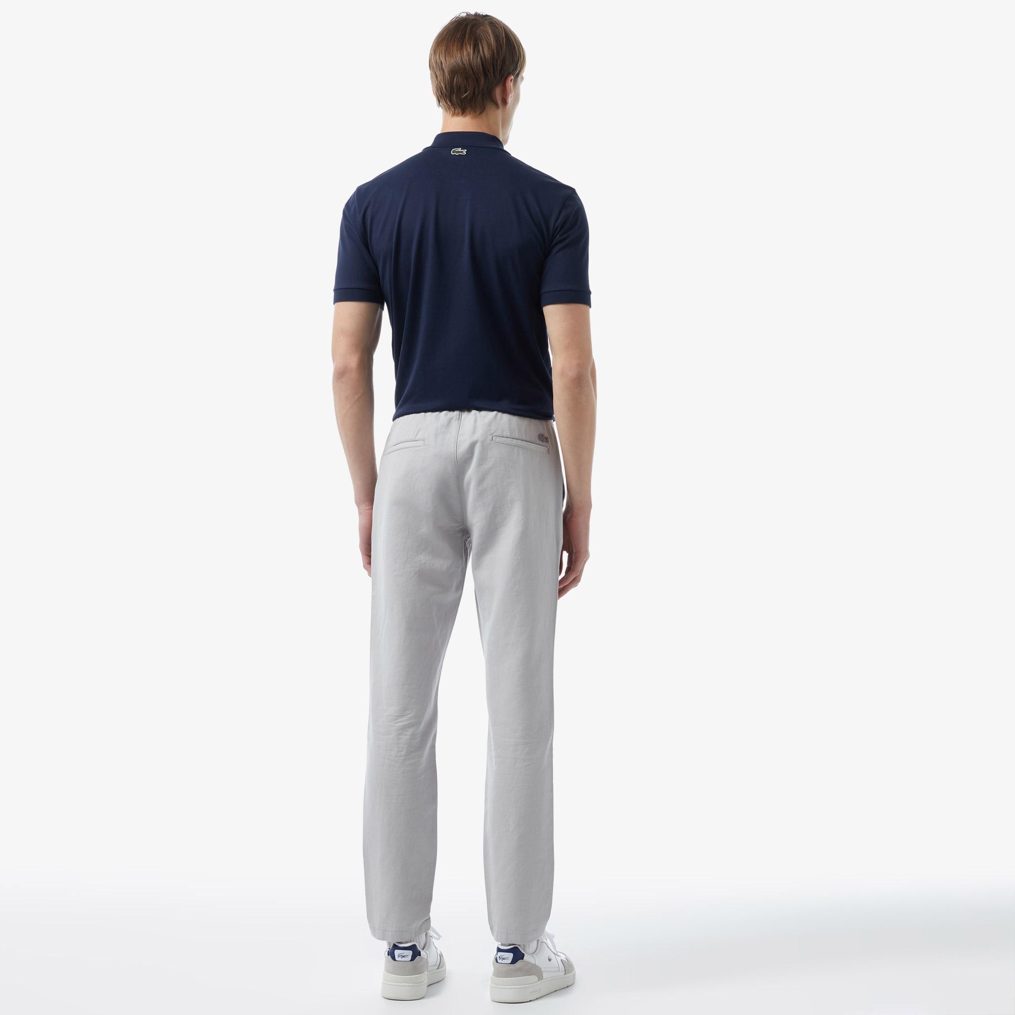 Lacoste Erkek Tapered Fit Gri Pantolon