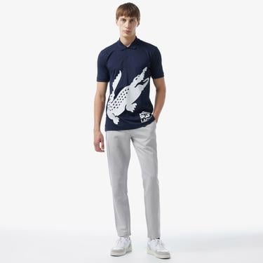  Lacoste Erkek Tapered Fit Gri Pantolon