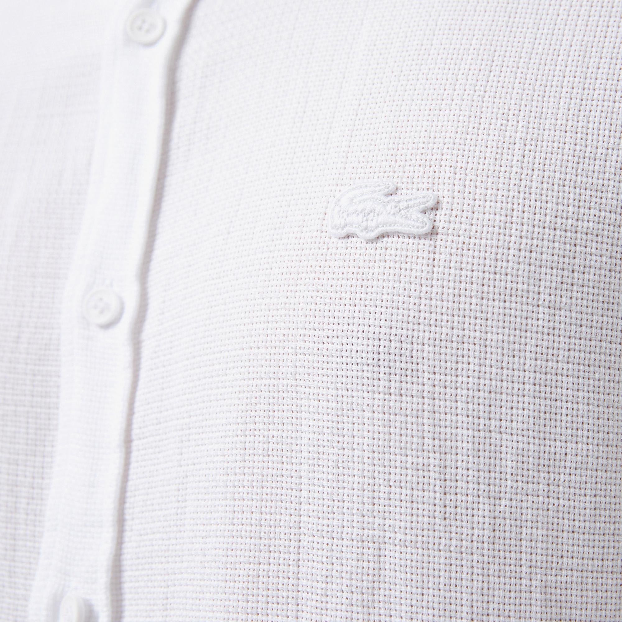 Erkek Regular Fit Beyaz Gömlek