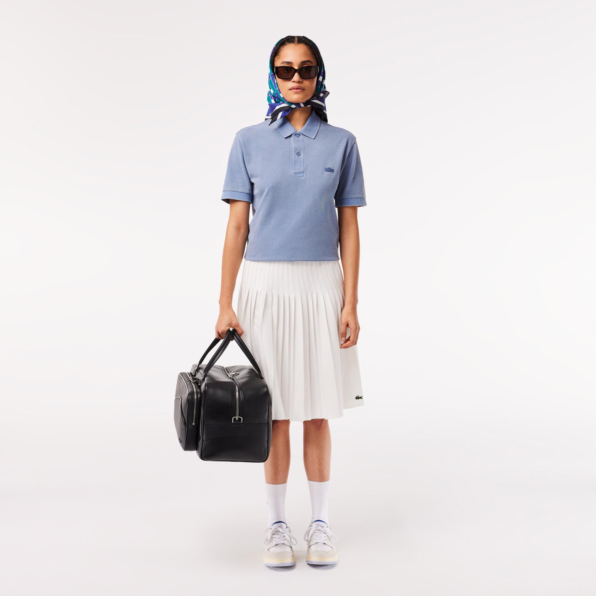 Unisex Classic Fit Mavi Polo