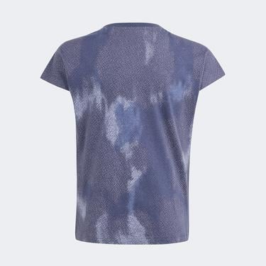  adidas Sportswear Jg Fi Aop T Çocuk Mavi T-Shirt