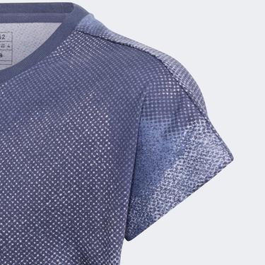  adidas Sportswear Jg Fi Aop T Çocuk Mavi T-Shirt