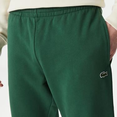  Erkek Slim Fit Organik Pamuk Koyu Yeşil Eşofman Altı