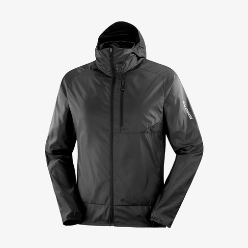  Salomon Bonatti Cross Fz Erkek Siyah Outdoor Ceket