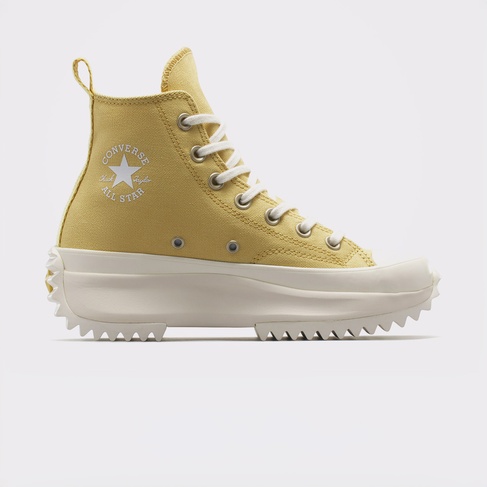  Converse Run Star Hike Unisex Sarı Platform Sneaker