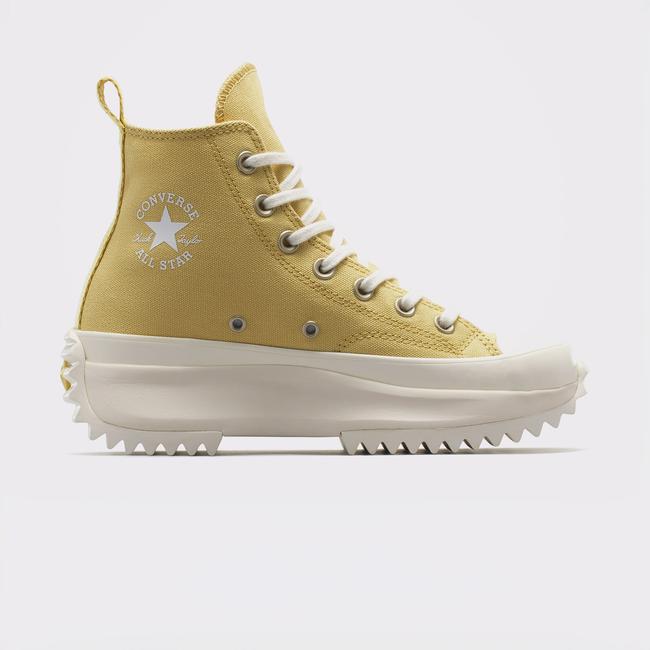  Converse Run Star Hike Unisex Sarı Platform Sneaker
