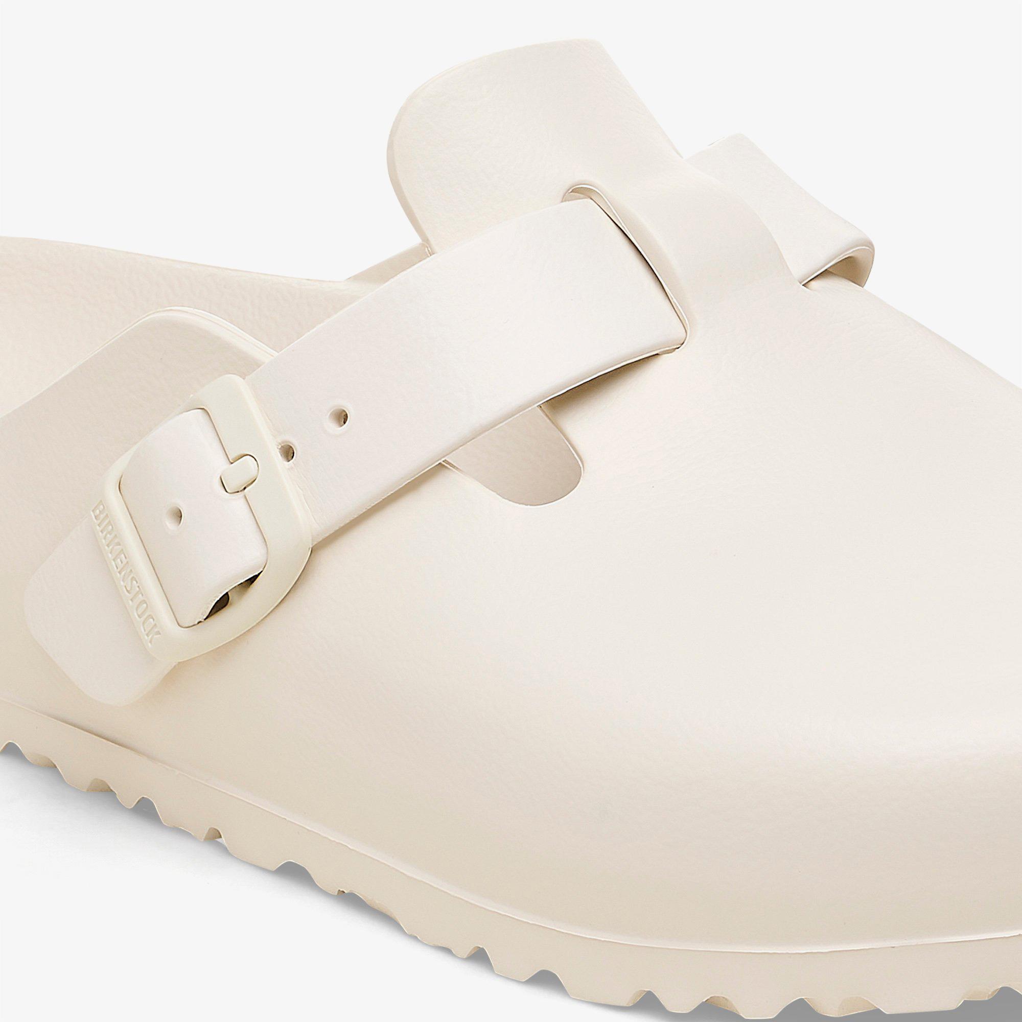 Birkenstock Boston Eva Erkek Krem Terlik