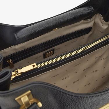  Guess Kai Girlfriend Satch Kadın Siyah El Çantası