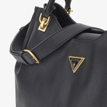  Guess Kai Girlfriend Satch Kadın Siyah El Çantası