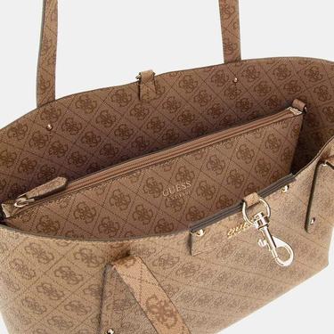  Guess Eco Elements Grlfrnd Eco Brenton Tote Kadın Kahverengi Tote