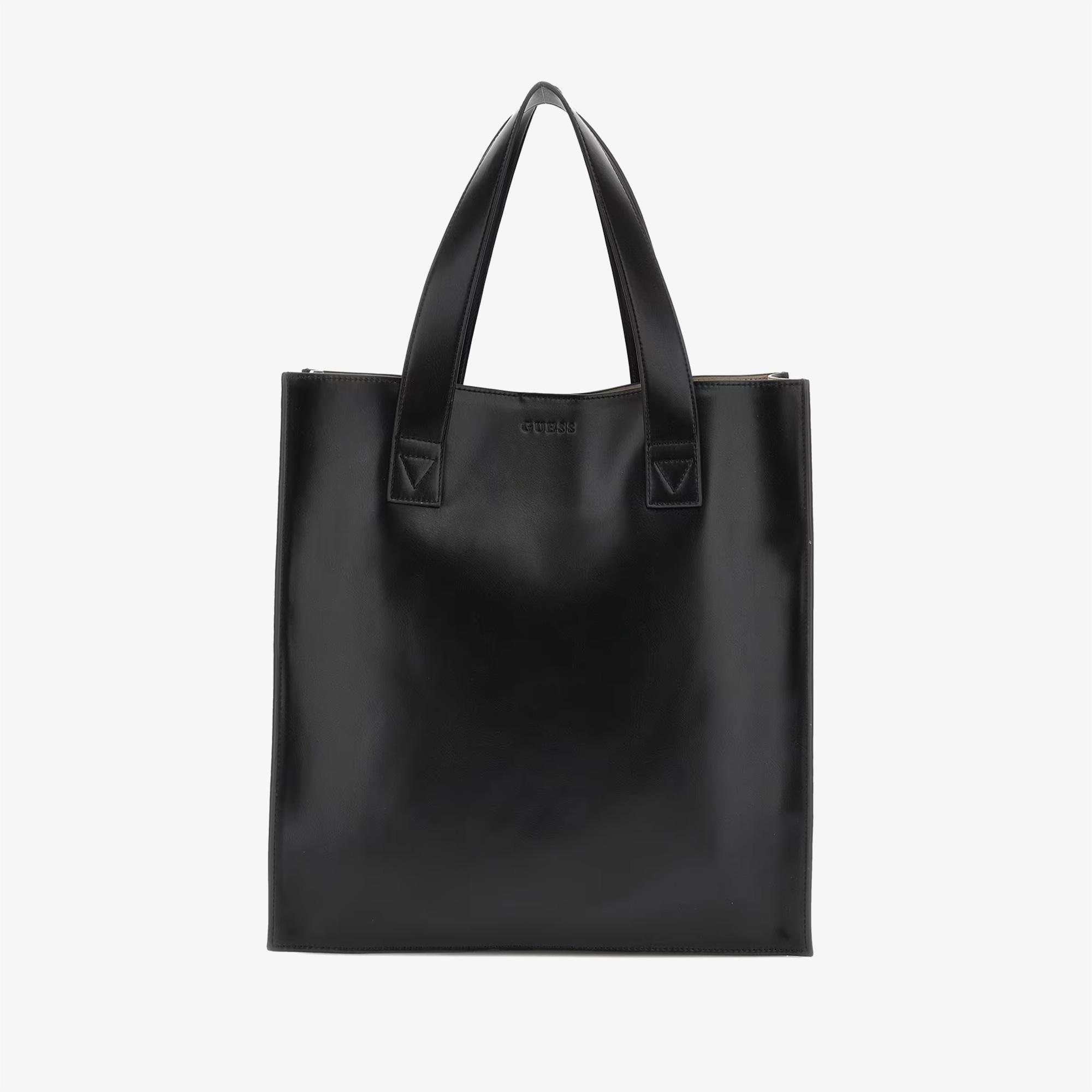 Guess Kai Girlfriend Satch Kadın Siyah El Çantası