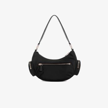  Guess Eco Gemma Tote Kadın Siyah Omuz Çantası