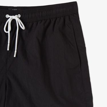  Tommy Jeans Sf Medium Drawstring Erkek Siyah Deniz Şortu