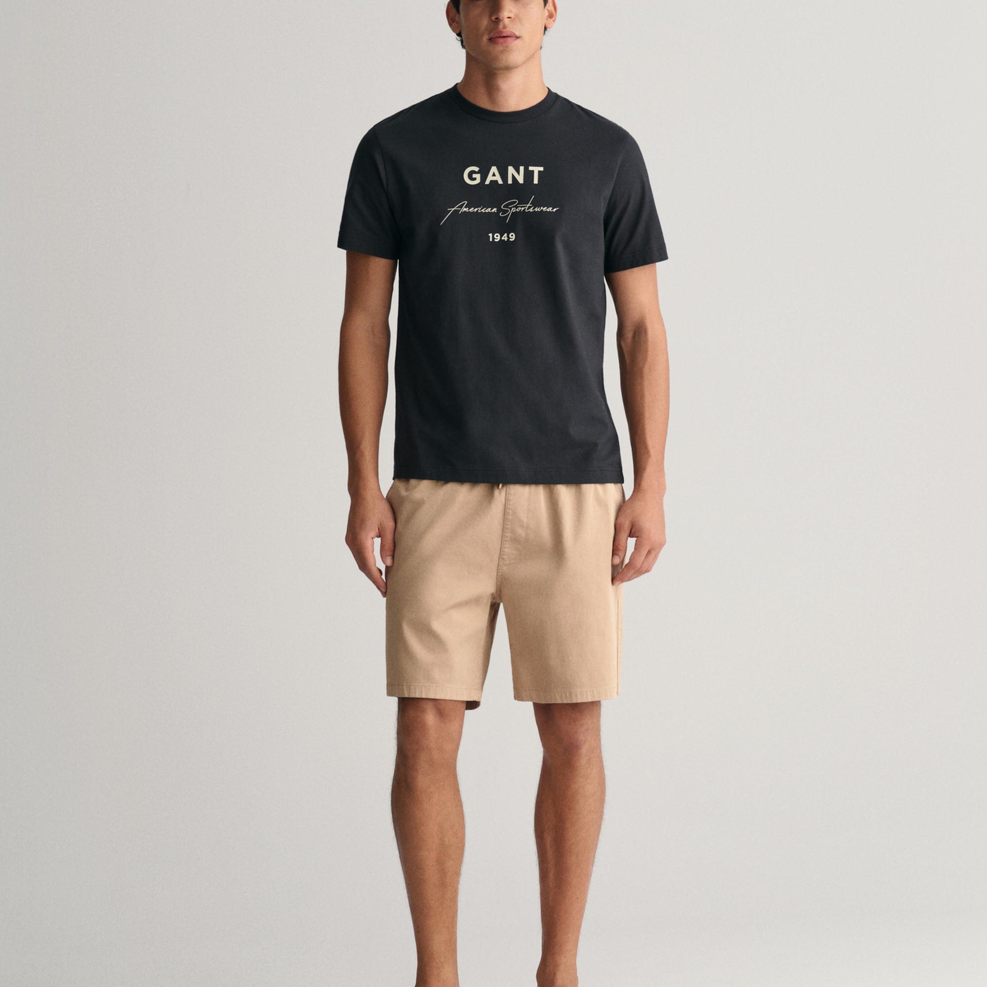 GANT Erkek Bej Regular Fit Şort