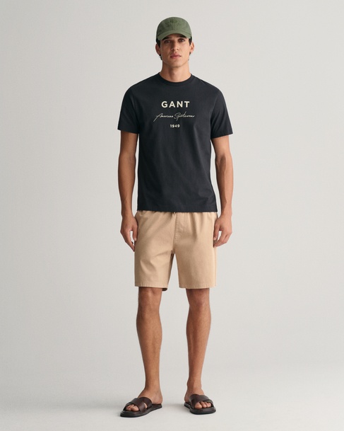  GANT Erkek Bej Regular Fit Şort