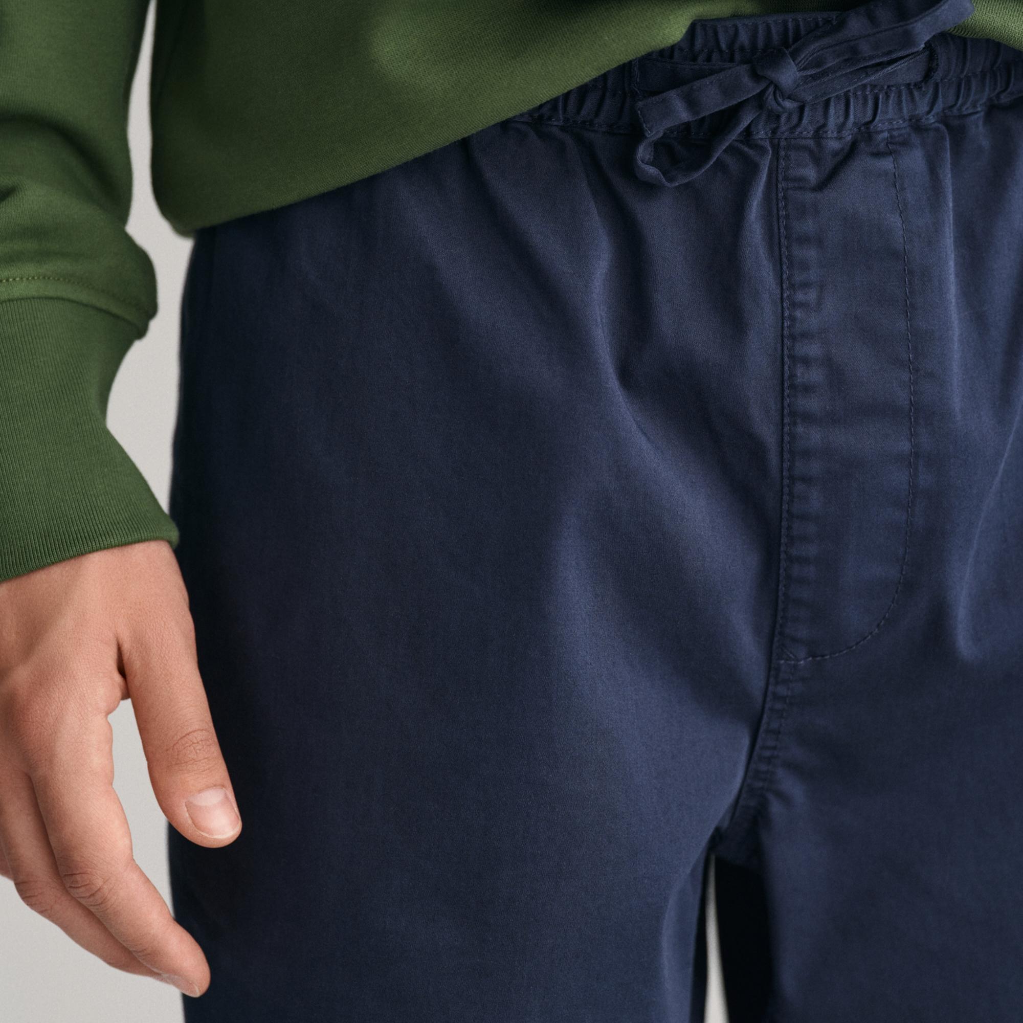 GANT Erkek Lacivert Regular Fit Şort