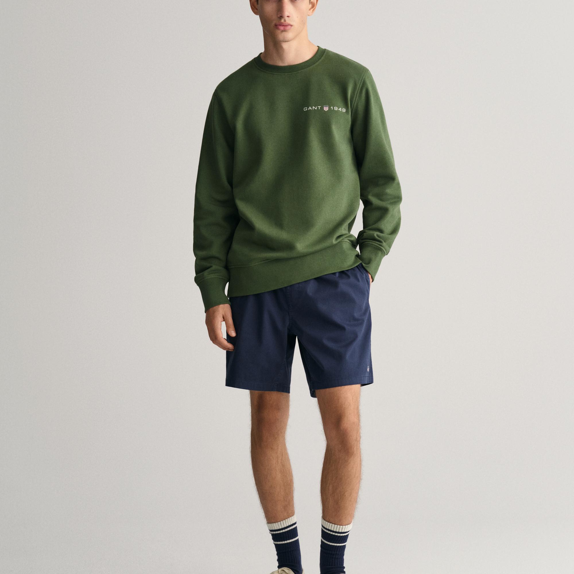 GANT Erkek Lacivert Regular Fit Şort