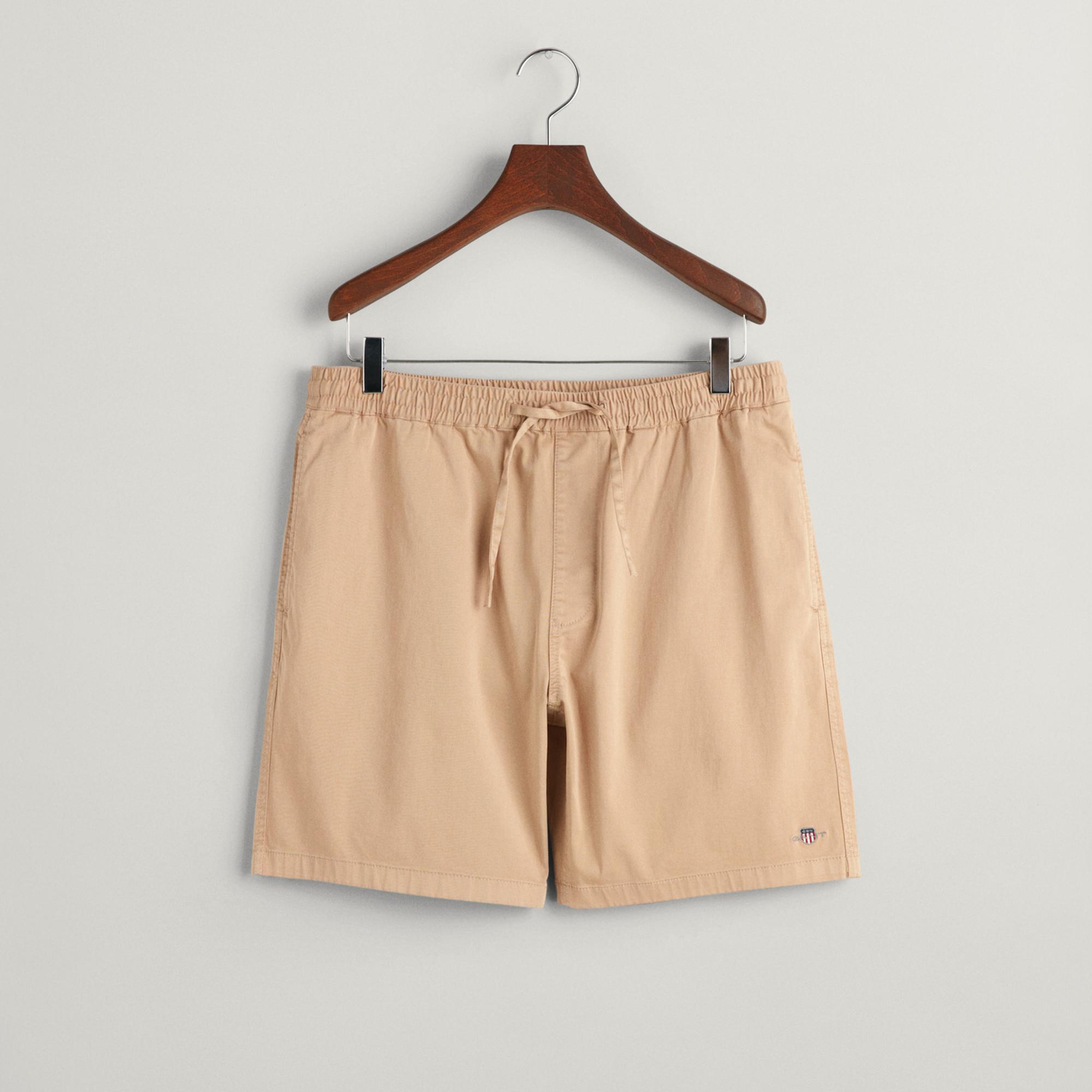 GANT Erkek Bej Regular Fit Şort