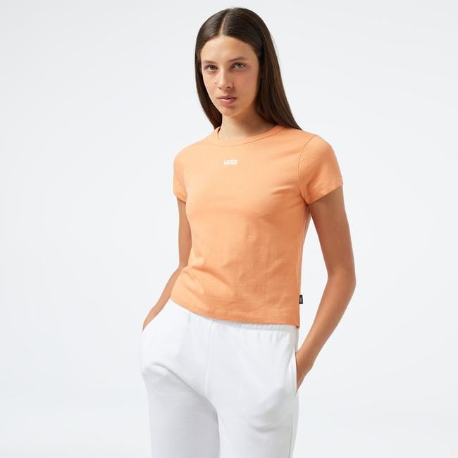  Vans Basic Mini Ss Kadın Turuncu T-Shirt