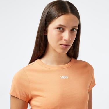  Vans Basic Mini Ss Kadın Turuncu T-Shirt
