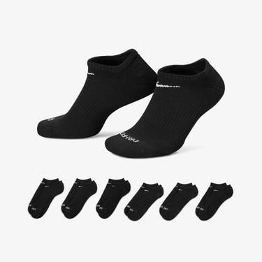  Nike Everyday Plus Cushioned Erkek Siyah 3' lü Çorap
