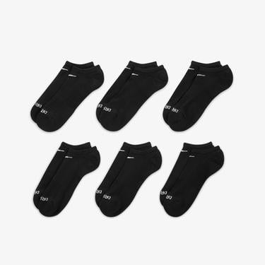  Nike Everyday Plus Cushioned Erkek Siyah 3' lü Çorap