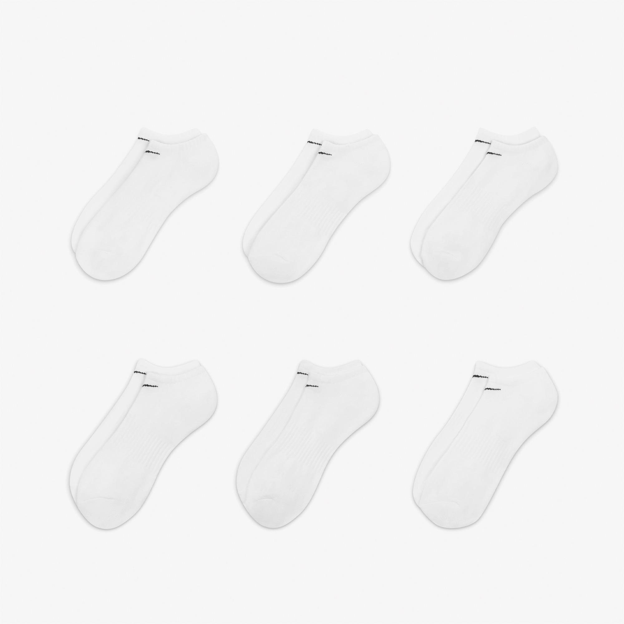 Nike Everyday Cushioned Unisex Beyaz Çorap