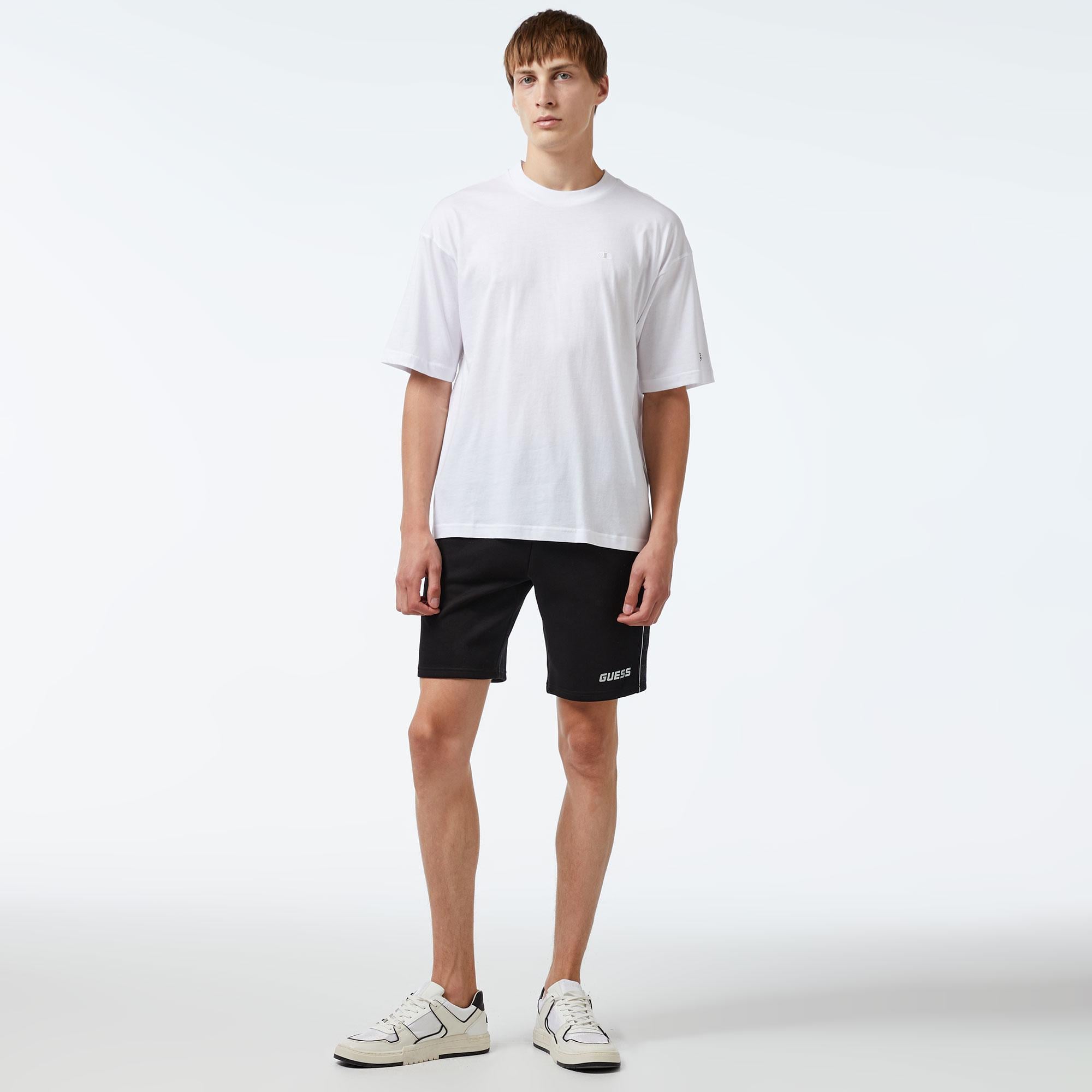 Guess Mickey Punto Milano Erkek Siyah Şort