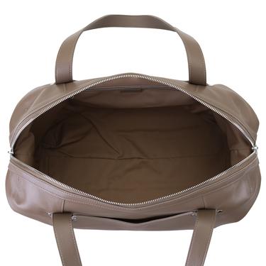  Lincoln Kahve Erkek Deri Seyahat Çantası