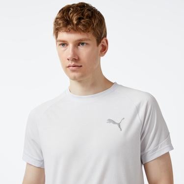  Puma Evostrıpe Unisex Gri T-Shirt
