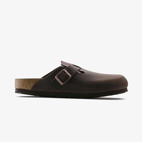  Birkenstock Boston Leoi Unisex Kahverengi Terlik