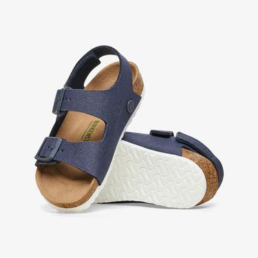  Birkenstock Milano Tex Canvas Vegan Çocuk Lacivert Sandalet