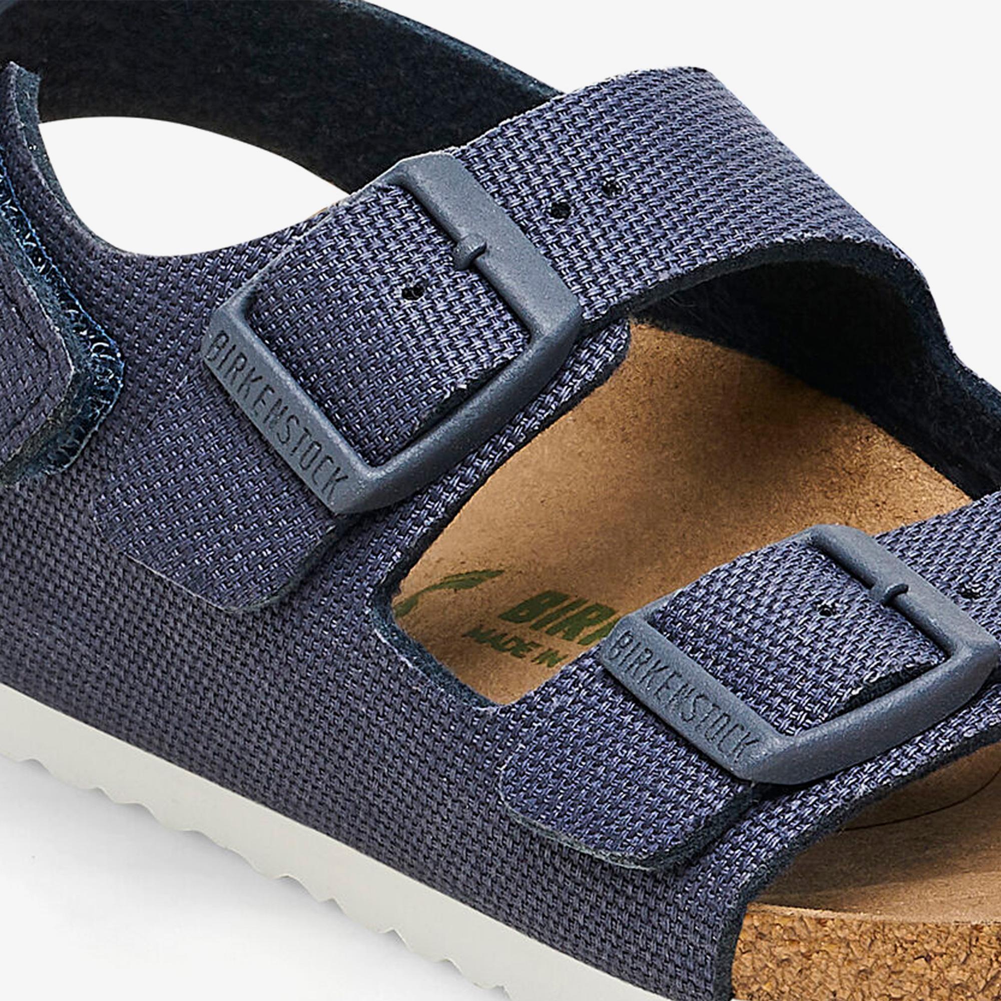 Birkenstock Milano Tex Canvas Vegan Çocuk Lacivert Sandalet