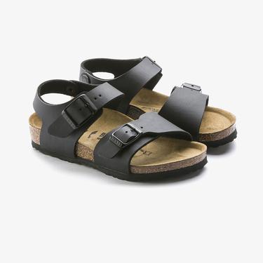  Birkenstock New York Kids Bf Nu Çocuk Siyah Sandalet