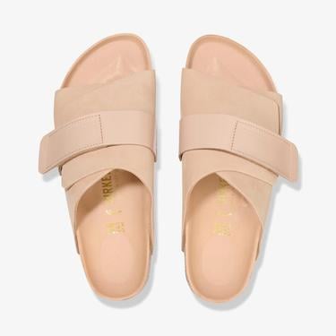  Birkenstock Kyoto Nu Nl High Shine Kadın Bej Terlik
