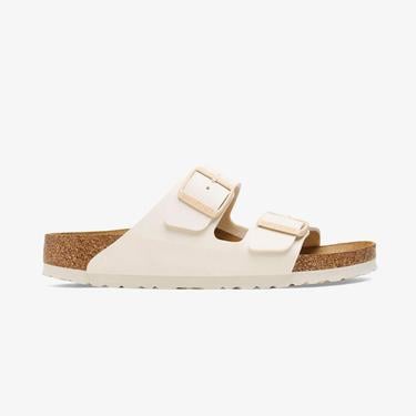  Birkenstock Arizona Bf Saffiano Krem Erkek Terlik