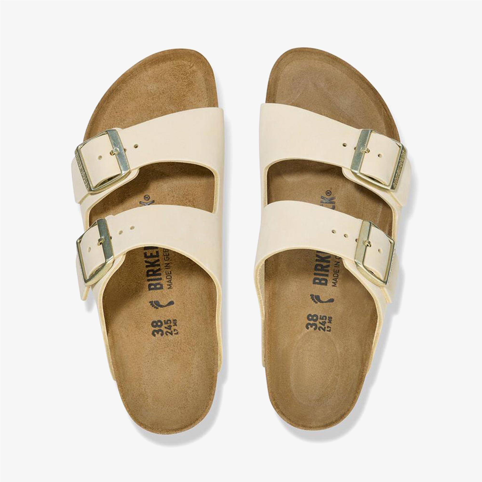 Birkenstock Arizona Nu Kadın Krem Rengi Terlik