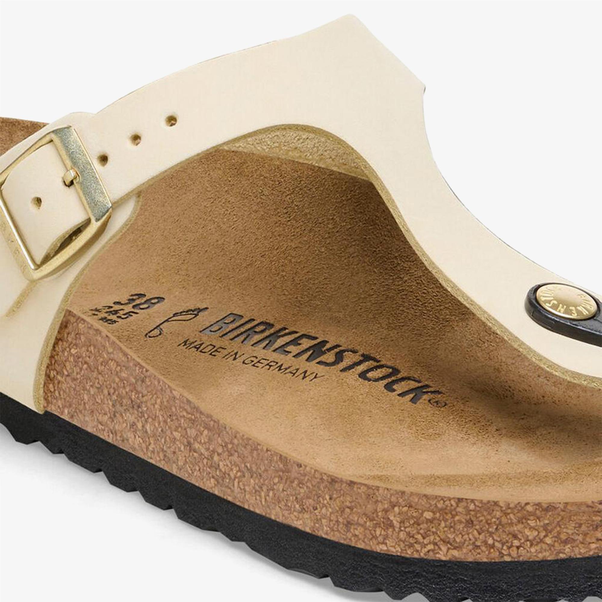 Birkenstock Gizeh Nu Kadın Krem Rengi Terlik