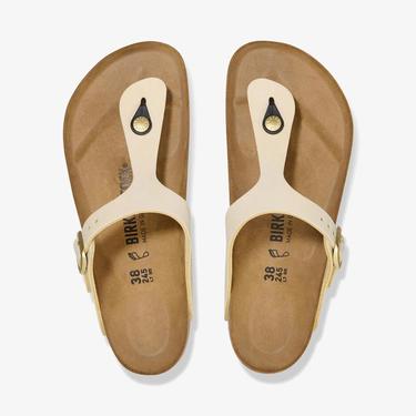  Birkenstock Gizeh Nu Kadın Krem Rengi Terlik