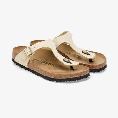  Birkenstock Gizeh Nu Kadın Krem Rengi Terlik