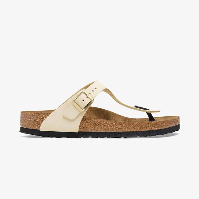  Birkenstock Gizeh Nu Kadın Krem Rengi Terlik