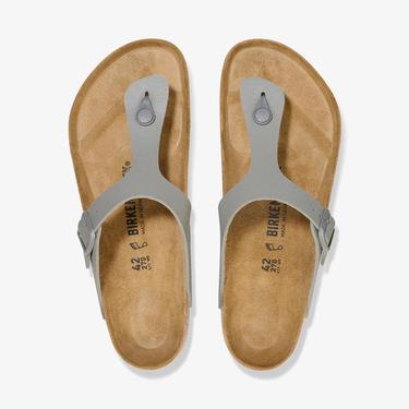  Birkenstock Gizeh Bf Saffiano Erkek Gri Terlik