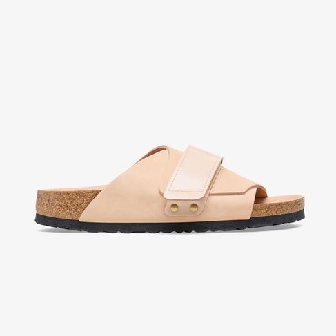  Birkenstock Kyoto Nu Nl High Shine Kadın Bej Terlik