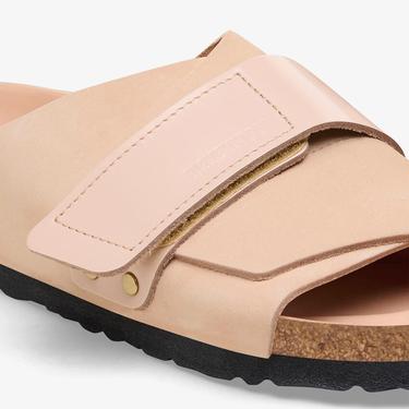  Birkenstock Kyoto Nu Nl High Shine Kadın Bej Terlik