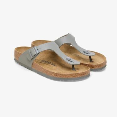  Birkenstock Gizeh Bf Saffiano Erkek Gri Terlik