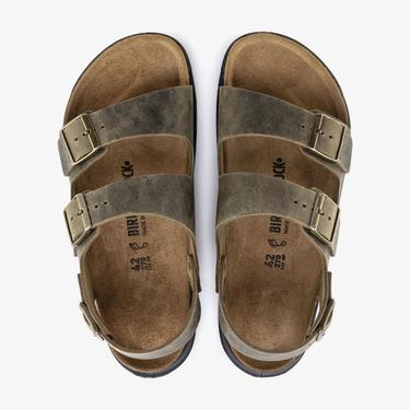  Birkenstock Milano Artic Old Erkek Haki Terlik